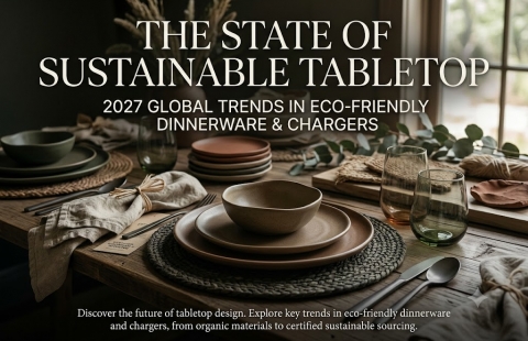 The State of Sustainable Tabletop: 2027 Global Trends in Eco-Friendly Dinnerware and Chargers